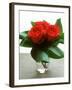 Small Bouquet with Three Red Roses-Michael Paul-Framed Photographic Print