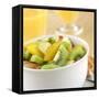 Small Bowl of Fruit Salad-Alexander Feig-Framed Stretched Canvas