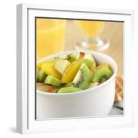 Small Bowl of Fruit Salad-Alexander Feig-Framed Photographic Print