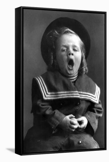 Small Boy in Sailor Outfit-Glen Walker-Framed Stretched Canvas