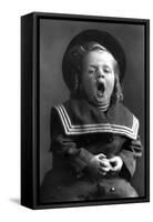 Small Boy in Sailor Outfit-Glen Walker-Framed Stretched Canvas