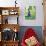 Small Boy Sitting On An Old Suitcase-conrado-Photographic Print displayed on a wall