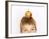 Small Boy with Apple on His Head-Marc O^ Finley-Framed Photographic Print