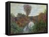 Small Branch of the Seine, 1878-Claude Monet-Framed Stretched Canvas