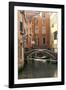 Small Bridge over a Side Canal in Venice, Italy-David Noyes-Framed Photographic Print