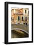 Small Bridge over a Side Canal in Venice, Italy-David Noyes-Framed Photographic Print