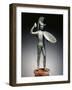 Small Bronze Votive Statue Representing a Warrior-null-Framed Giclee Print