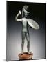 Small Bronze Votive Statue Representing a Warrior-null-Mounted Giclee Print