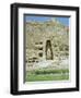 Small Buddha Statue in Cliff (Since Destroyed by the Taliban), Bamiyan, Afghanistan-Jj Travel Photography-Framed Photographic Print