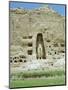 Small Buddha Statue in Cliff (Since Destroyed by the Taliban), Bamiyan, Afghanistan-Jj Travel Photography-Mounted Photographic Print