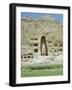 Small Buddha Statue in Cliff (Since Destroyed by the Taliban), Bamiyan, Afghanistan-Jj Travel Photography-Framed Photographic Print