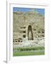 Small Buddha Statue in Cliff (Since Destroyed by the Taliban), Bamiyan, Afghanistan-Jj Travel Photography-Framed Photographic Print