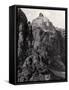 Small Building on Mount Rushmore-null-Framed Stretched Canvas