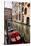 Small Canal Bridge Buildings Gondola Boats Reflections, Venice, Italy-William Perry-Stretched Canvas