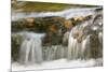 Small Cascade on Travertine, Galovac Barrier, Upper Lakes, Plitvice Lakes Np Croatia, October 2008-Biancarelli-Mounted Photographic Print