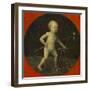 Small Child with Windmill, Tondo, Reverse Side of the Altar Wing with Christ Carrying the Cross-Hieronymus Bosch-Framed Giclee Print