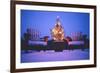 Small Christmas Tree Outdoors-Jim Craigmyle-Framed Photographic Print