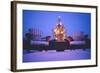 Small Christmas Tree Outdoors-Jim Craigmyle-Framed Photographic Print