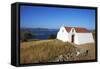 Small Church, Patmos, Dodecanese, Greek Islands, Greece, Europe-null-Framed Stretched Canvas