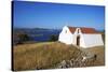 Small Church, Patmos, Dodecanese, Greek Islands, Greece, Europe-null-Stretched Canvas