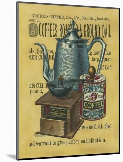 Small Coffee Grounds-null-Mounted Art Print