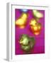 Small Colourfully Wrapped Chocolate Chickens-Francesca Yorke-Framed Photographic Print