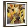 Small Composition I, 1913-Franz Marc-Framed Giclee Print