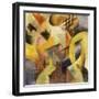 Small Composition I, 1913-Franz Marc-Framed Giclee Print