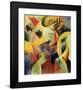 Small composition I-Franz Marc-Framed Giclee Print