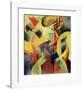 Small composition I-Franz Marc-Framed Giclee Print