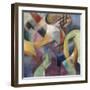 Small Composition I-Franz Marc-Framed Giclee Print