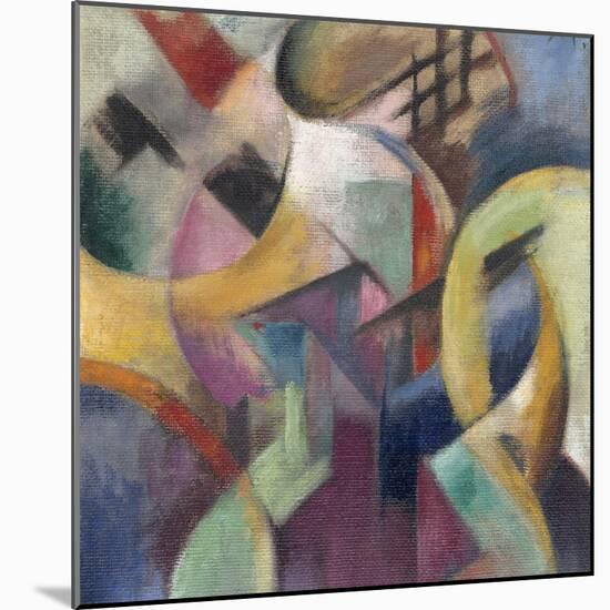 Small Composition I-Franz Marc-Mounted Giclee Print