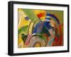 Small Composition Iv, 1914-Franz Marc-Framed Giclee Print