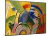 Small Composition Iv, 1914-Franz Marc-Mounted Giclee Print