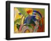 Small Composition Iv, 1914-Franz Marc-Framed Giclee Print