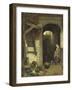 Small Courtyard, Jacob Maris-Jacob Maris-Framed Art Print