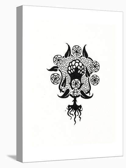 Small Design for the Front Cover of 'salome', 1899-Aubrey Beardsley-Stretched Canvas