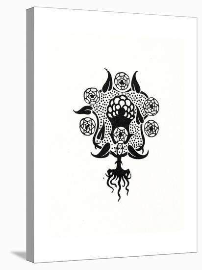 Small Design for the Front Cover of 'salome', 1899-Aubrey Beardsley-Stretched Canvas