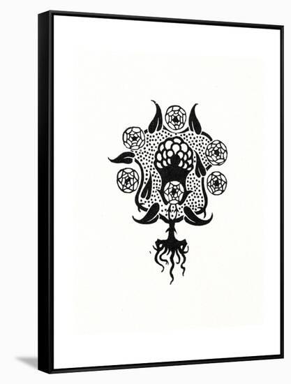 Small Design for the Front Cover of 'salome', 1899-Aubrey Beardsley-Framed Stretched Canvas