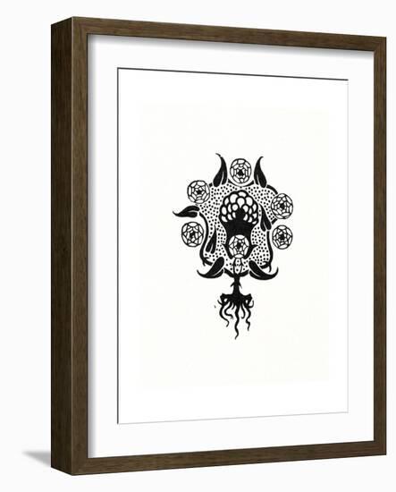 Small Design for the Front Cover of 'salome', 1899-Aubrey Beardsley-Framed Giclee Print