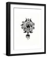 Small Design for the Front Cover of 'salome', 1899-Aubrey Beardsley-Framed Giclee Print