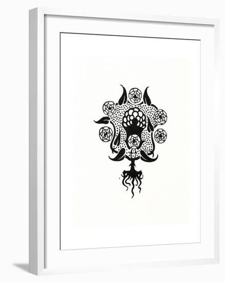 Small Design for the Front Cover of 'salome', 1899-Aubrey Beardsley-Framed Giclee Print