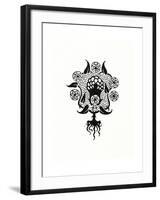 Small Design for the Front Cover of 'salome', 1899-Aubrey Beardsley-Framed Giclee Print