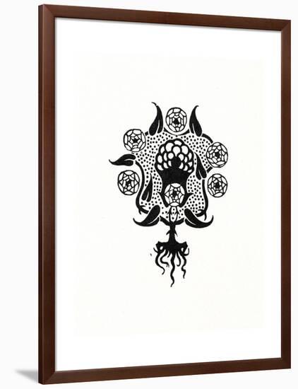 Small Design for the Front Cover of 'salome', 1899-Aubrey Beardsley-Framed Giclee Print