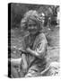 Small Dirty Child Living in the Migratory Camp-Carl Mydans-Stretched Canvas