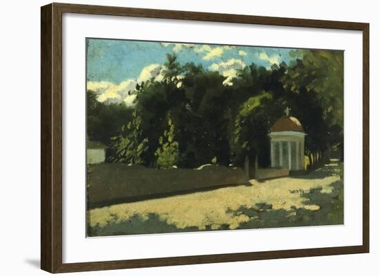 Small Dome at Cascine Park-Raffaello Sernesi-Framed Giclee Print