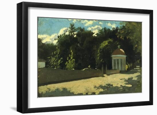 Small Dome at Cascine Park-Raffaello Sernesi-Framed Giclee Print