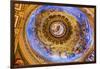 Small Dome, Saint Peter's Basilica, Vatican, Rome, Italy. Built in 1600's-William Perry-Framed Photographic Print