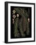 Small Dramatic Conifers III-Vision Studio-Framed Art Print