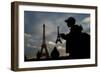 Small Eiffel 1-Moises Levy-Framed Giclee Print